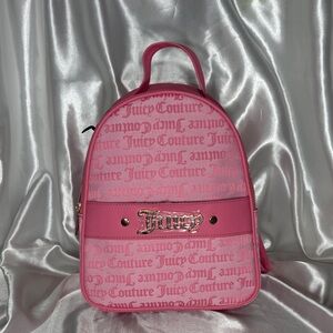 Juicy Couture Fuchsia Logo Backpack